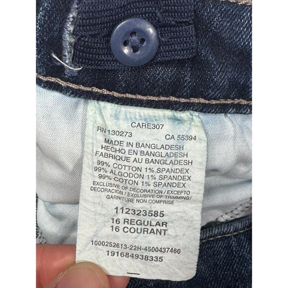 Wrangler 20X Youth Boys Bootcut Blue Denim Jeans - Size 16 (29x30.5) *READ* - Picture 5 of 5